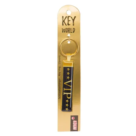 NICI Schlüsselanhänger Key World 'V.I.P.'