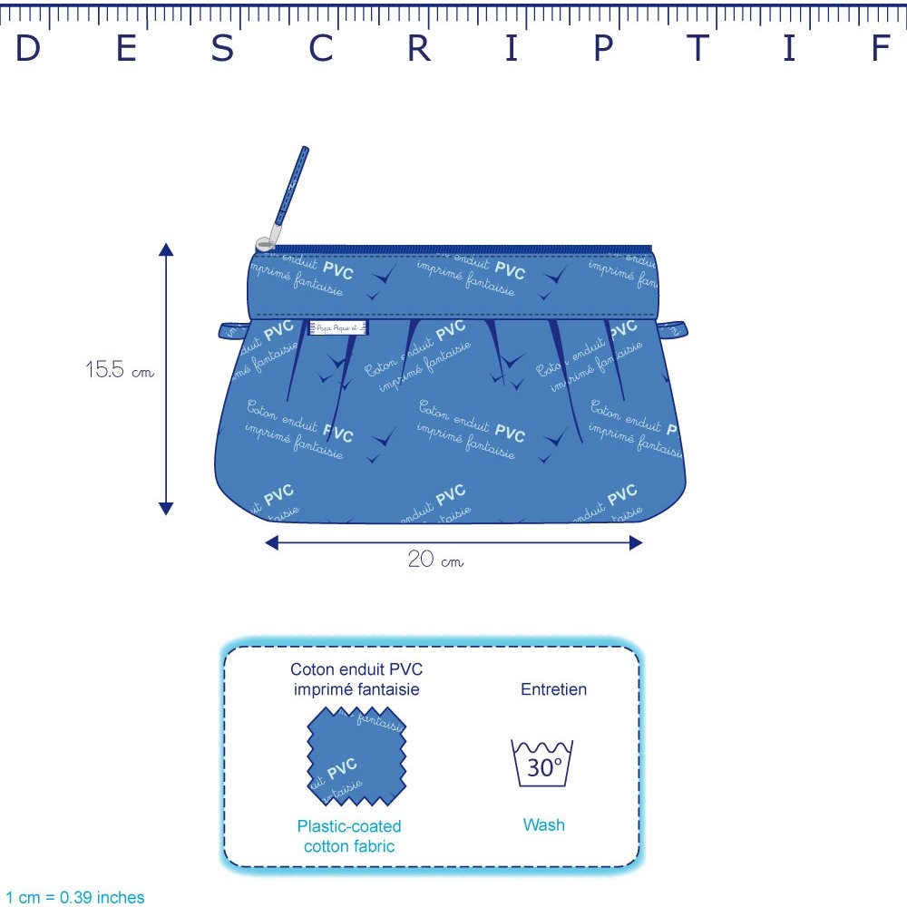 Pochette Plissée