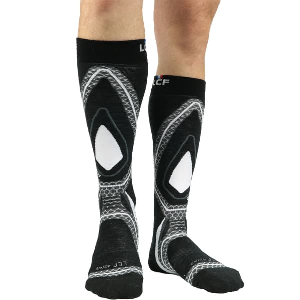 Chaussette de ski LA CHAUSSETTE DE FRANCE RECON BLACK