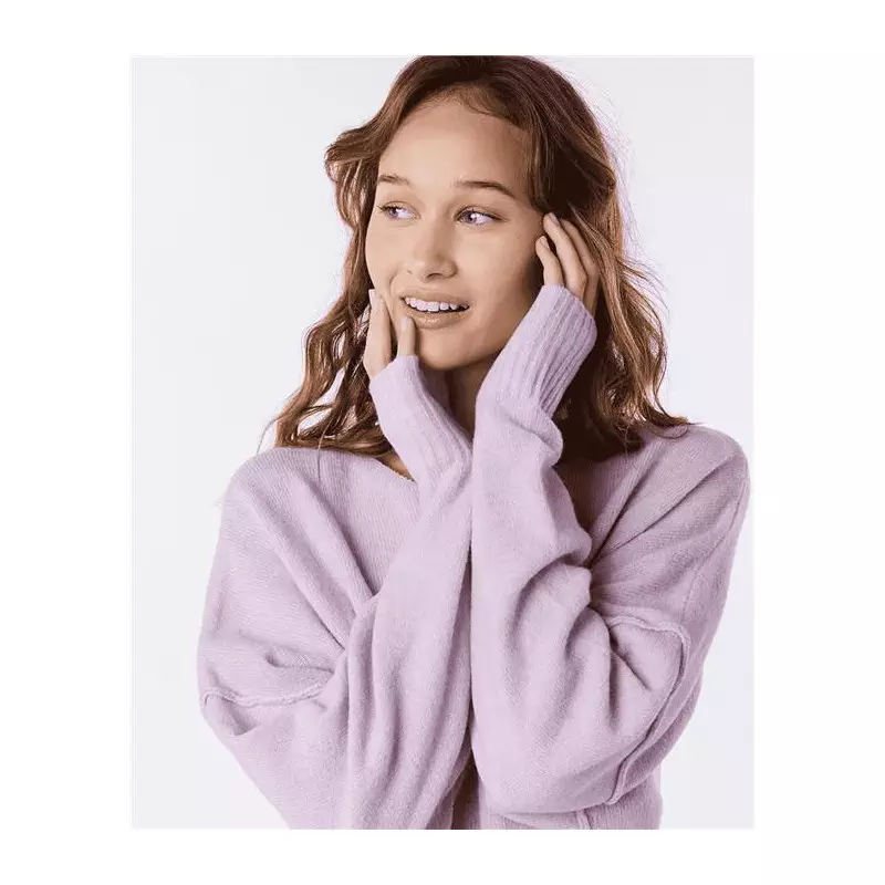 Pull femme RIPCURL Emily Sweater Lilac
