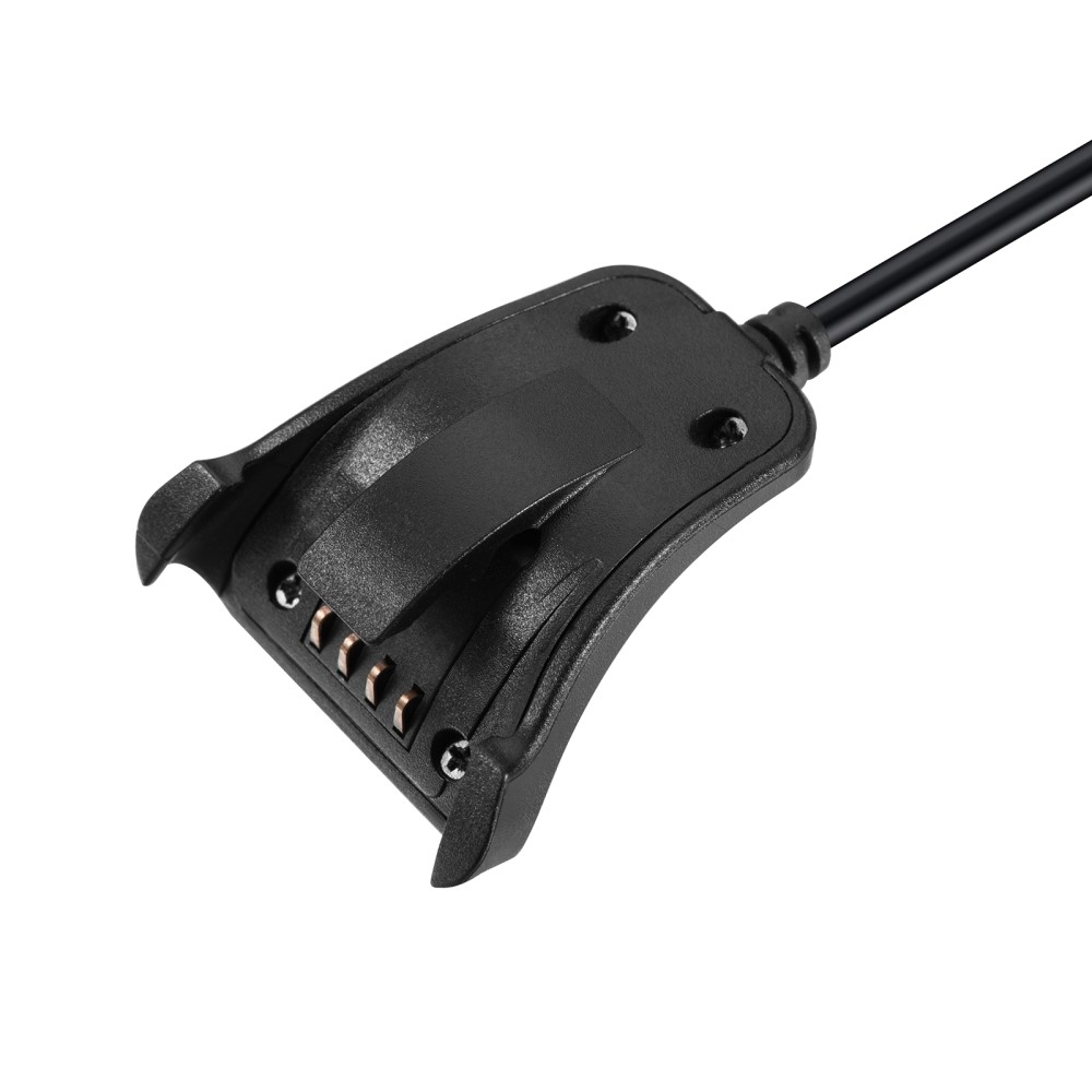 (1m) TomTom Runner 3 / 2 / Spark 3 / Golfer 2 / Abenteurer USB Ladegerät Clip Dockingstation - Schwarz