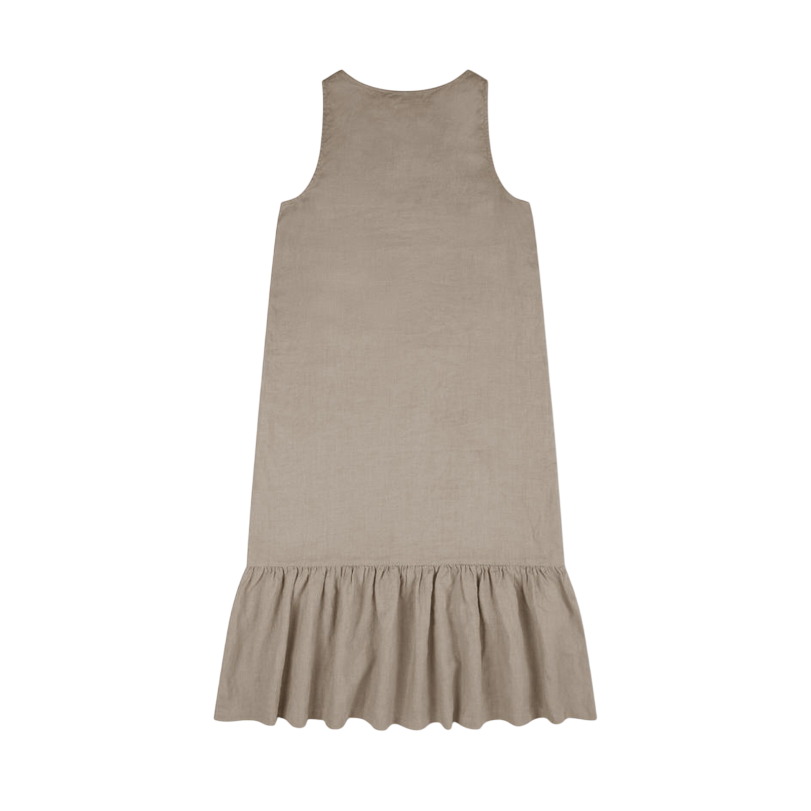 Kleid Leinen Almond