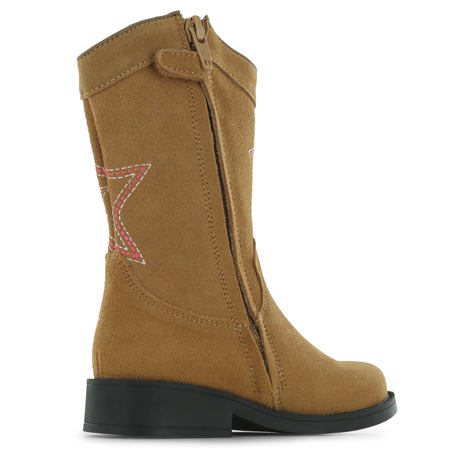 Shoesme cognac cowboylaars met sterren Suède | Sale