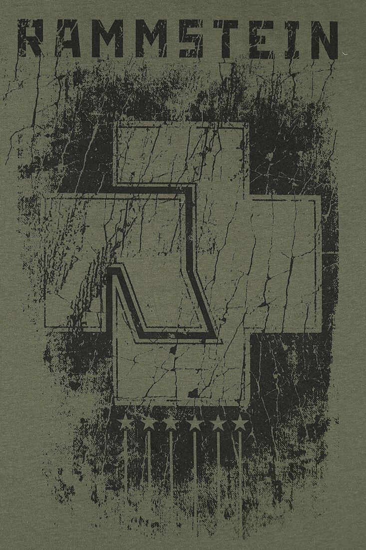 6 Herzen | Rammstein T-Shirt Manches courtes