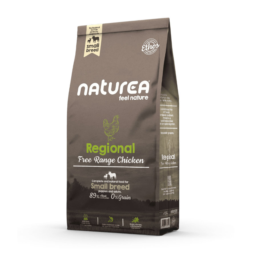 Ração Naturea Ethos Regional Free Range Small Breed Chicken para Cães