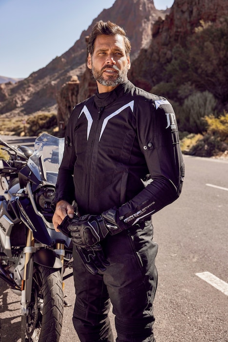 Motorrad-Jacke Zelda, 3D Air-Mesh Rücken-Einsatz