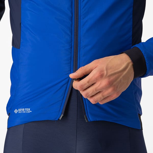 Veste vélo CASTELLI FLY THERMAL JACKET VIVID BLUE/BELGIAN BLUE