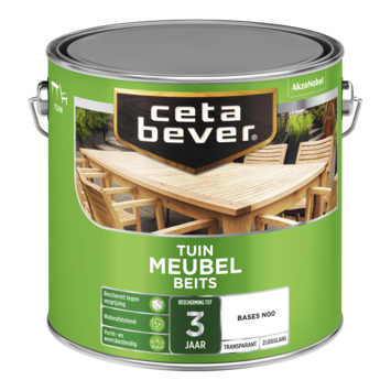CetaBever Tuinmeubelbeits zijdeglans transparant 2,5 liter