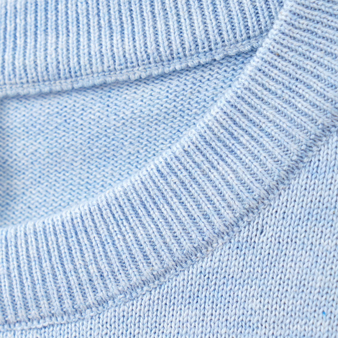 Yigga Jungen Pullover aus Feinstrick hellblau