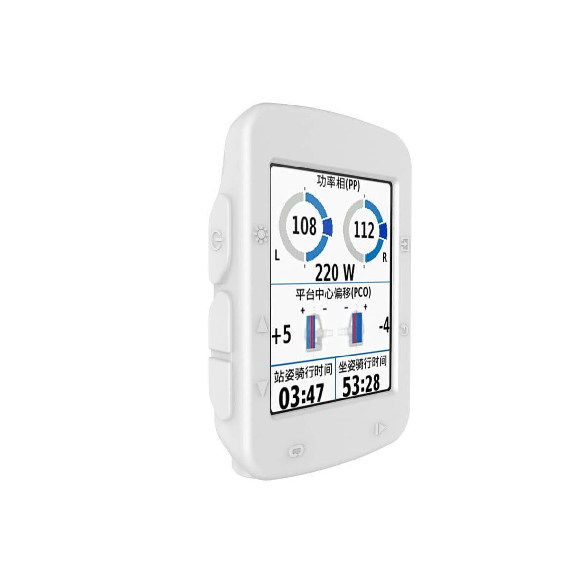 Silikon deksel Garmin Edge 520 Plus - Hvit