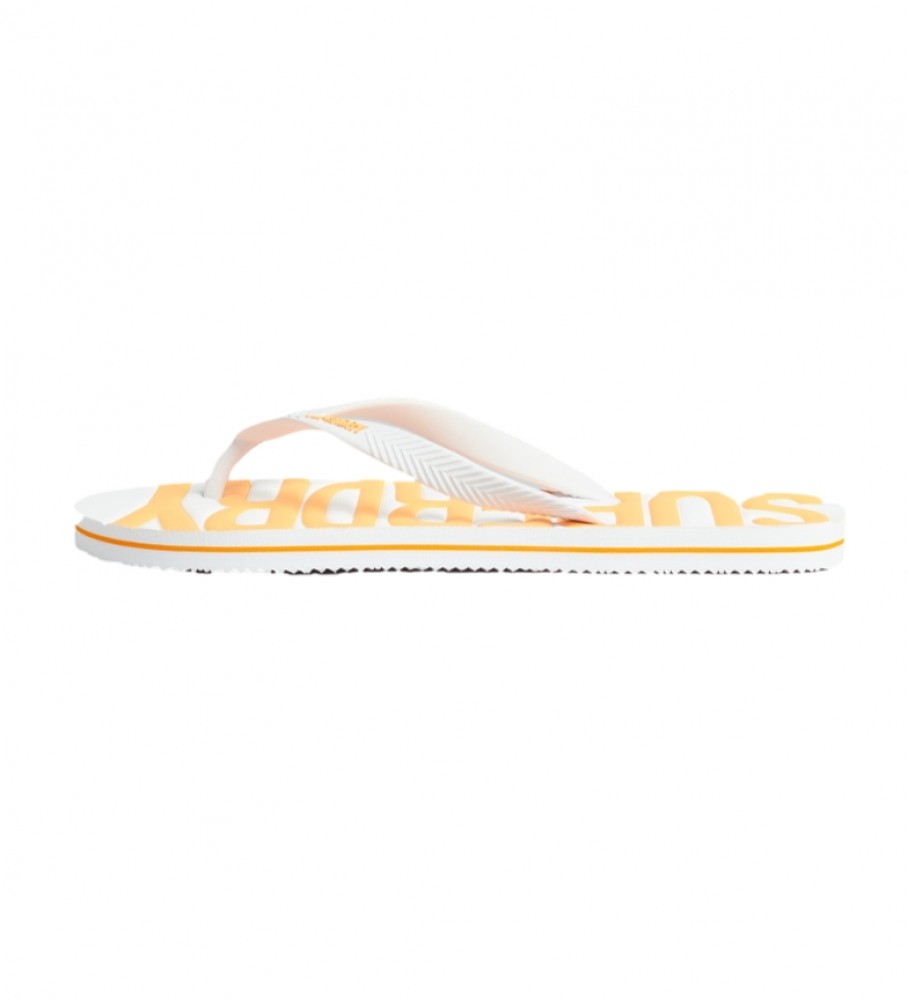 Superdry Chanclas veganas blanco