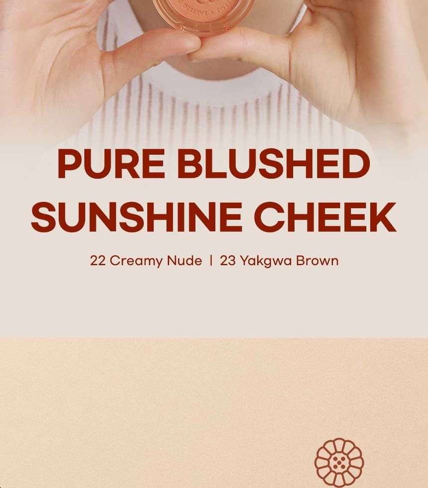peripera - Pure Blushed Sunshine Cheek Honey K-ookie Collectie - 2 Kleuren