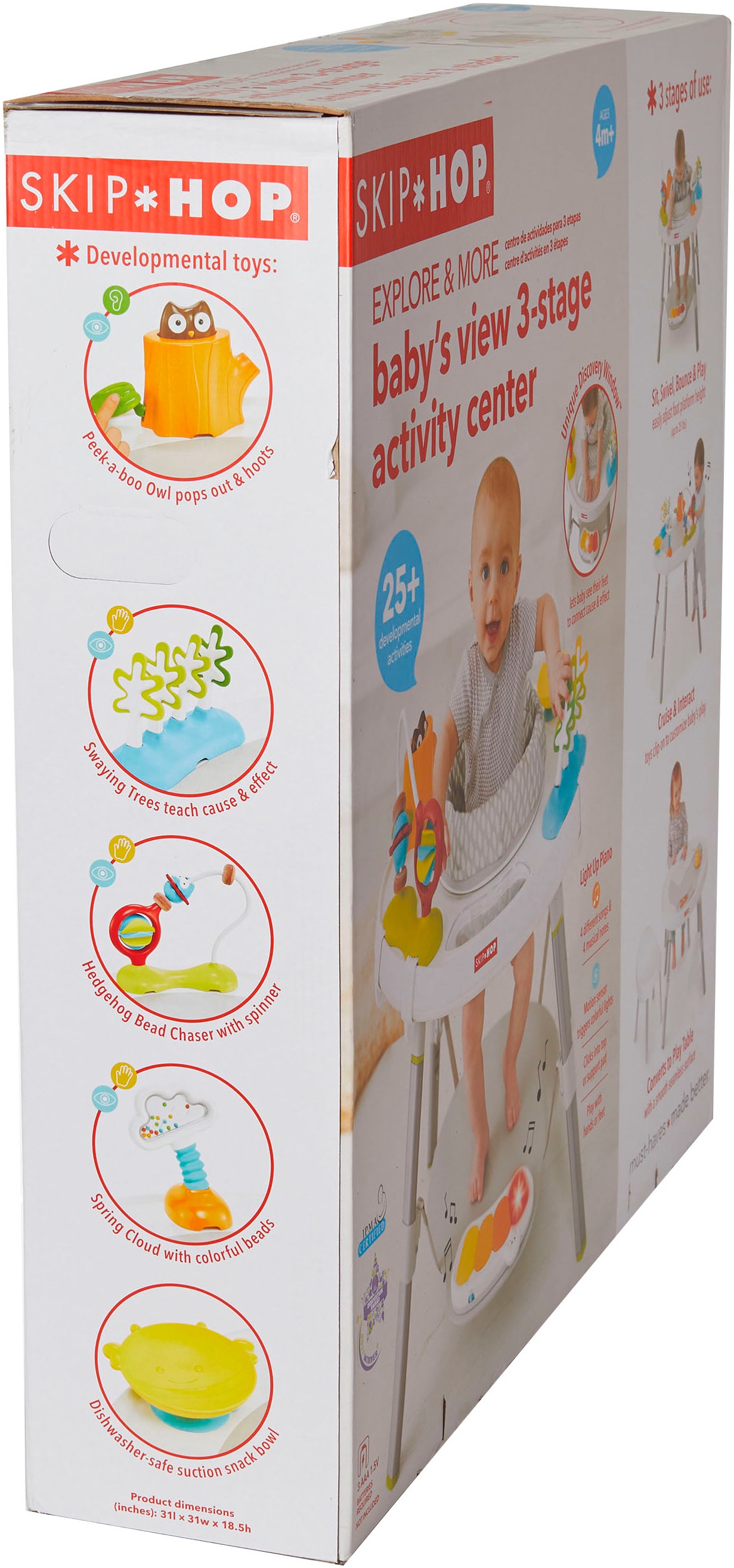 Skip Hop Spieltisch »Explore & More 3-in-1 Spielcenter«