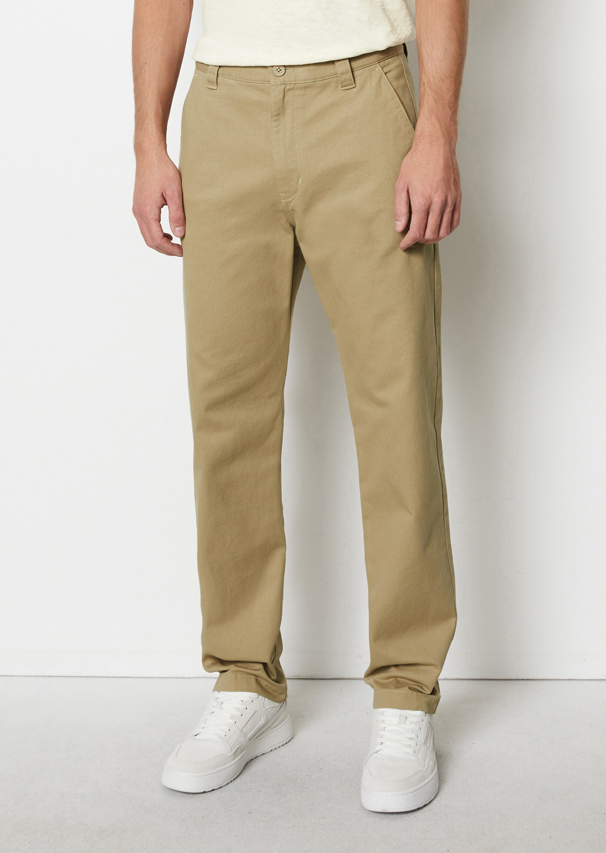Chino straight aus reiner Bio-Baumwolle