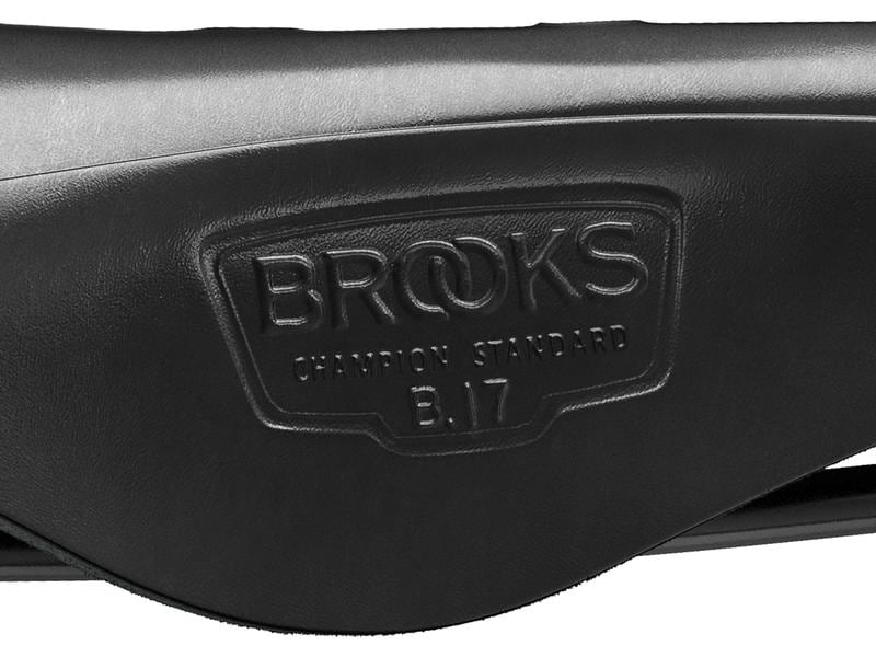 BROOKS Fahrradsattel B17, Schwarz Ledersattel B211 Standard für Herren