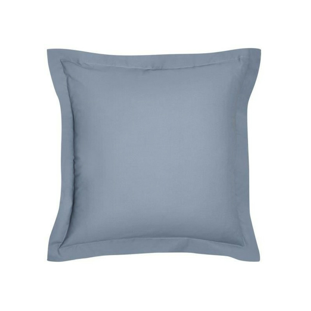 Taie d'oreiller essential - 63 x 63+5 cm - 100% coton uni - denim