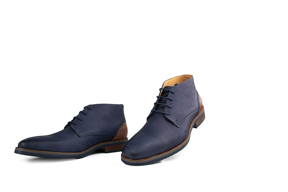Van Lier Hoge Veter Amalfi Navy Blauw