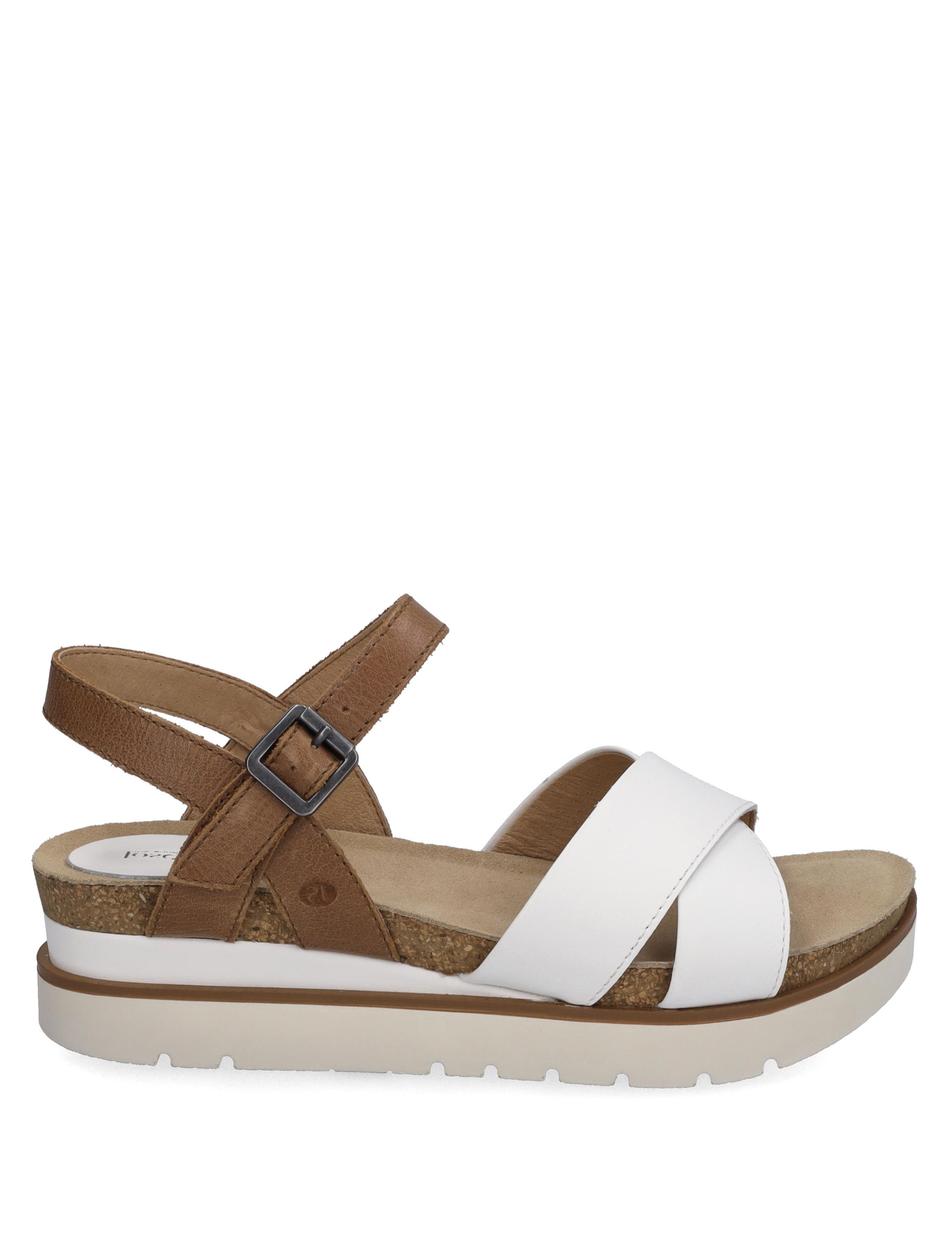 Sandale Clea 10, weiss-kombi