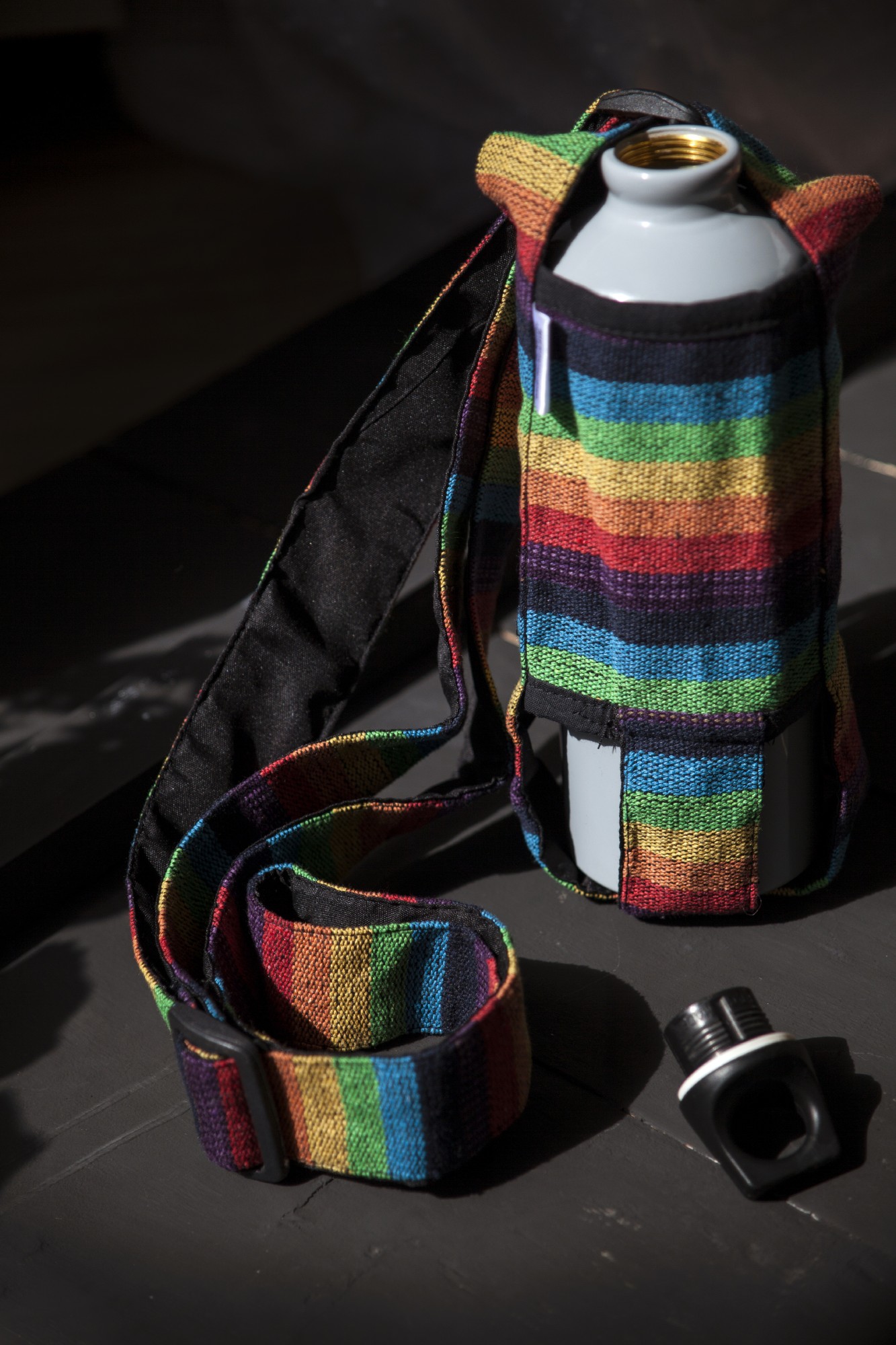 Flaschenhalter Rainbow, multicolor, Ø 8 cm, H 20 cm günstig bestellen