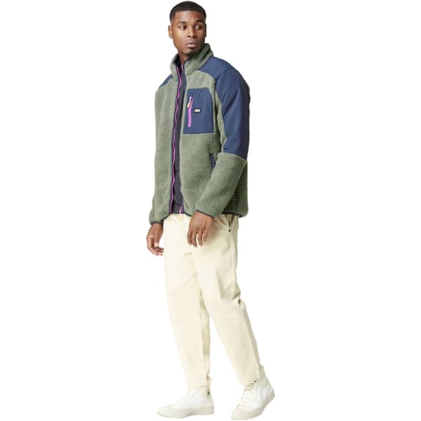 Veste PICTURE QUILCHENA ZIP FLEECE GREEN SPRAY DARK BLUE