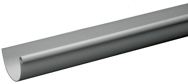 Profil de gouttière gris 16 cm L.2 m