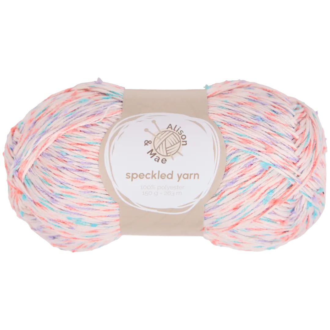 Alison & Mae spikkelgaren 150 gram | diverse kleuren