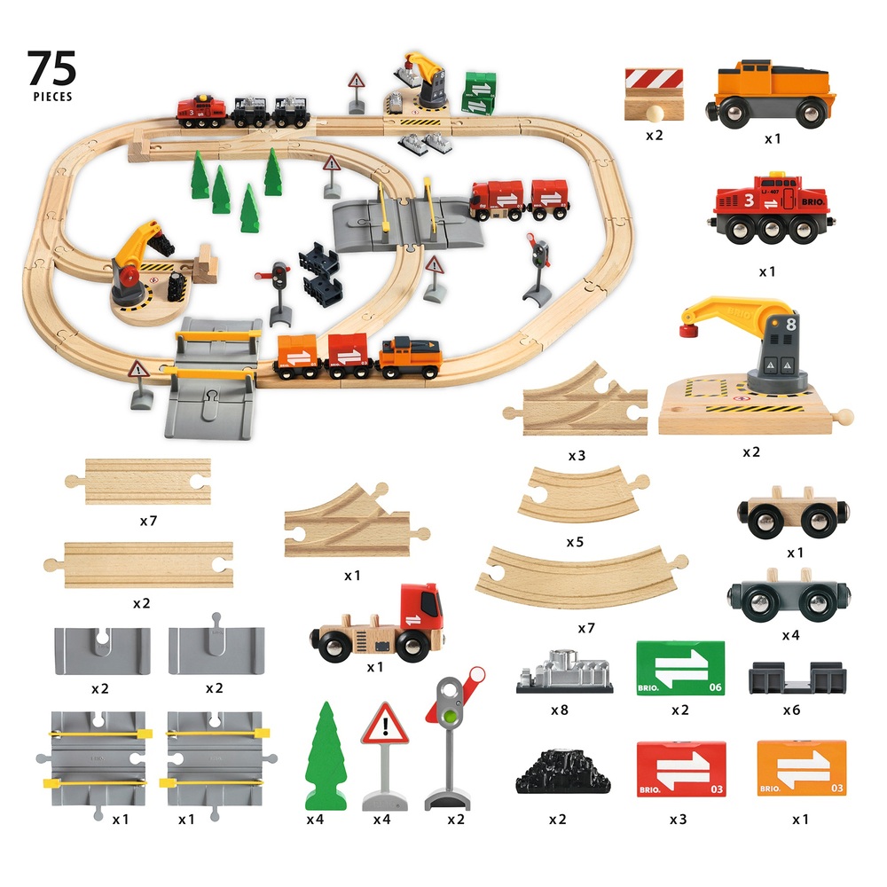 BRIO 33165 Lift & Load Eisenbahnset