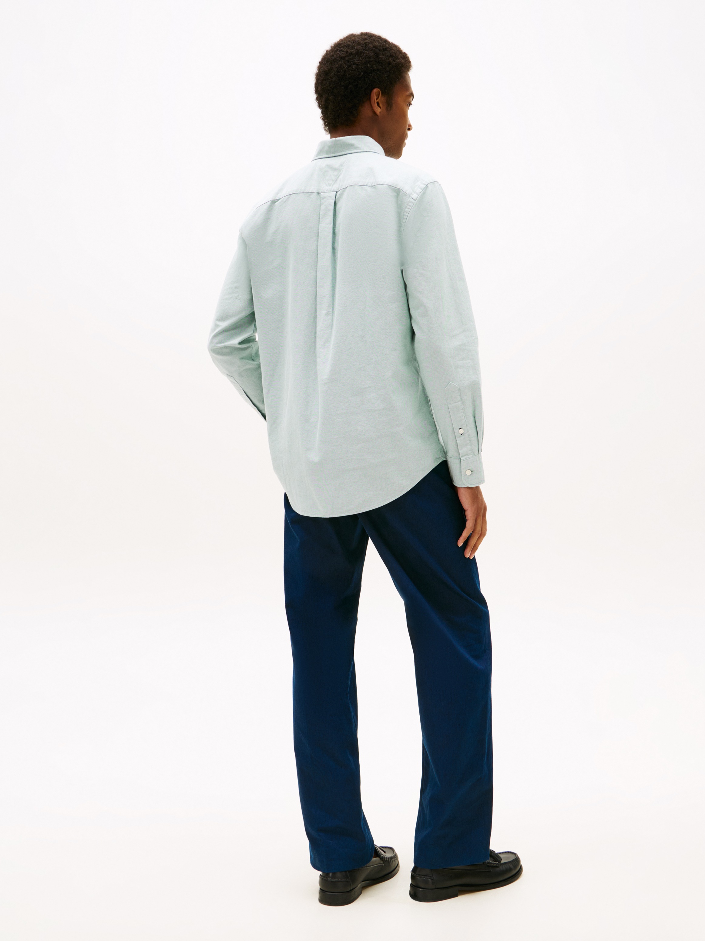 Tommy Hilfiger Langarmhemd »SOLID HERITAGE OXFORD Regular Fit SHIRT«