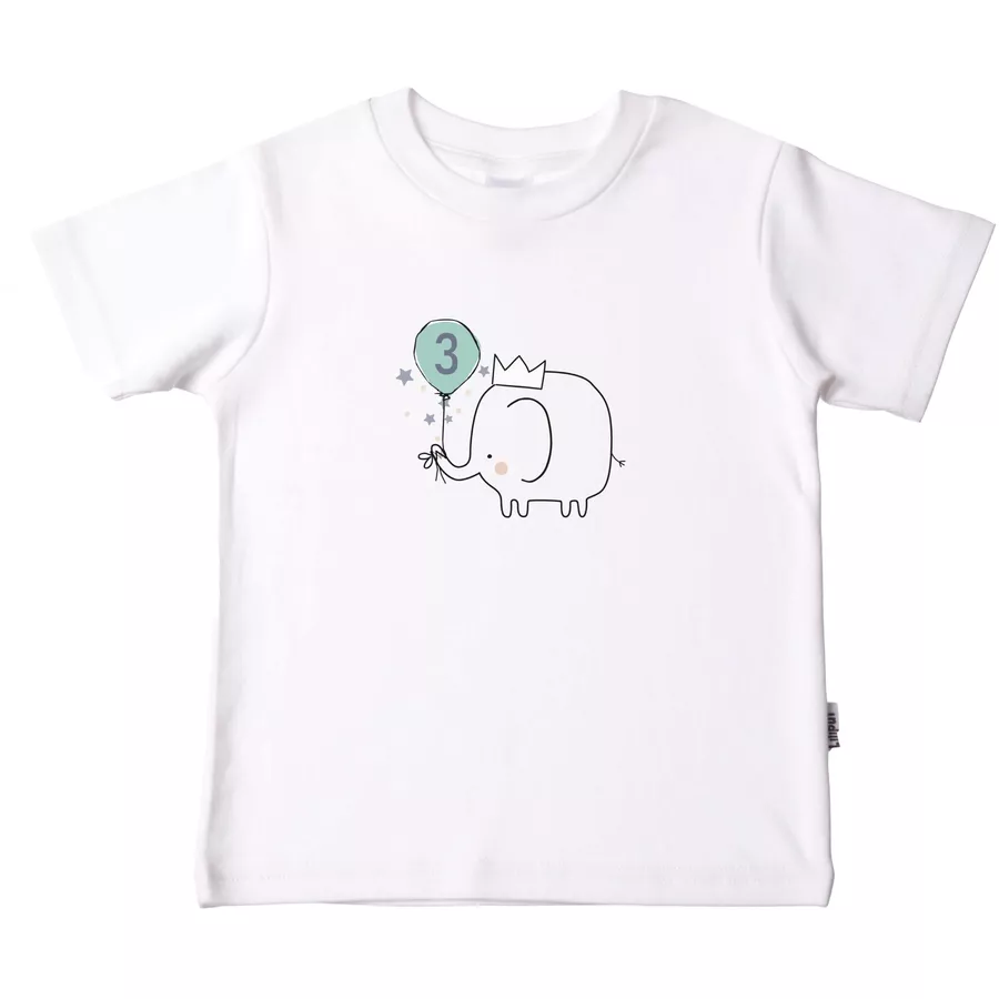 Liliput T-Shirt Elefant 3 weiß