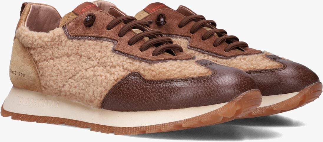 beige hispanitas lage sneakers hi254209