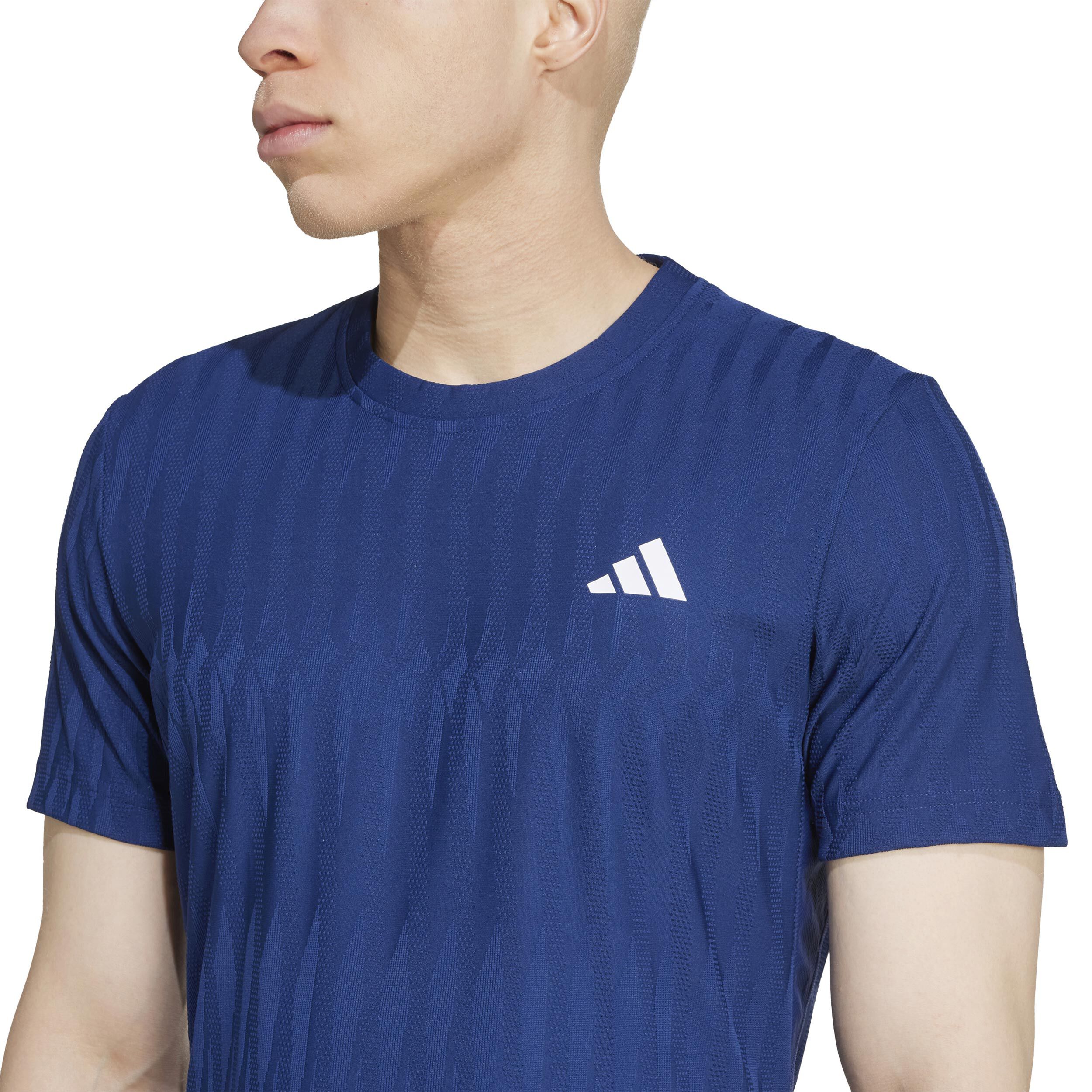adidas Freelift T-shirt Hommes - Bleu Foncé