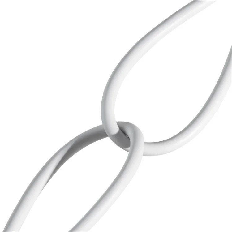 (2m) 2.4A Superior Series USB A auf Lightning Ladekabel Datenkabel Fast Charge - Weiss