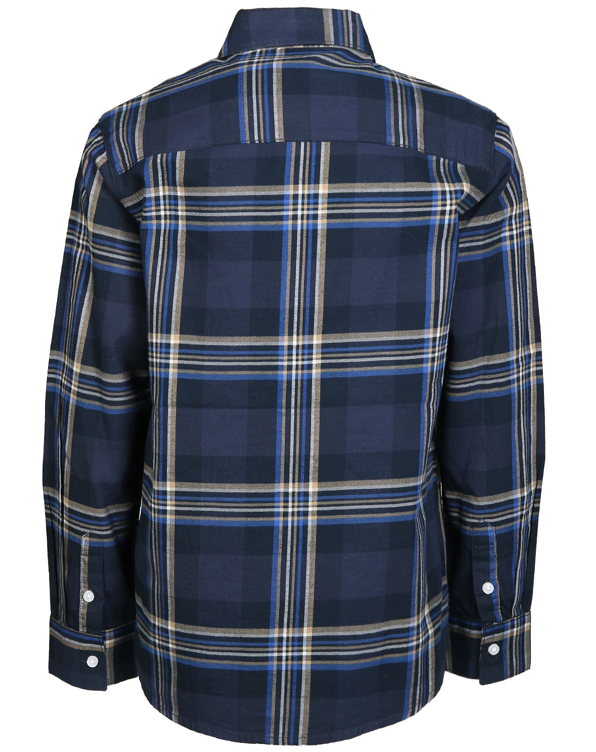 Langarm-Hemd CAMISA in marineblau
