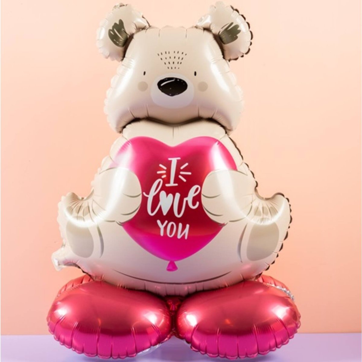 Beer Helium Ballon Leeg I Love You 66cm