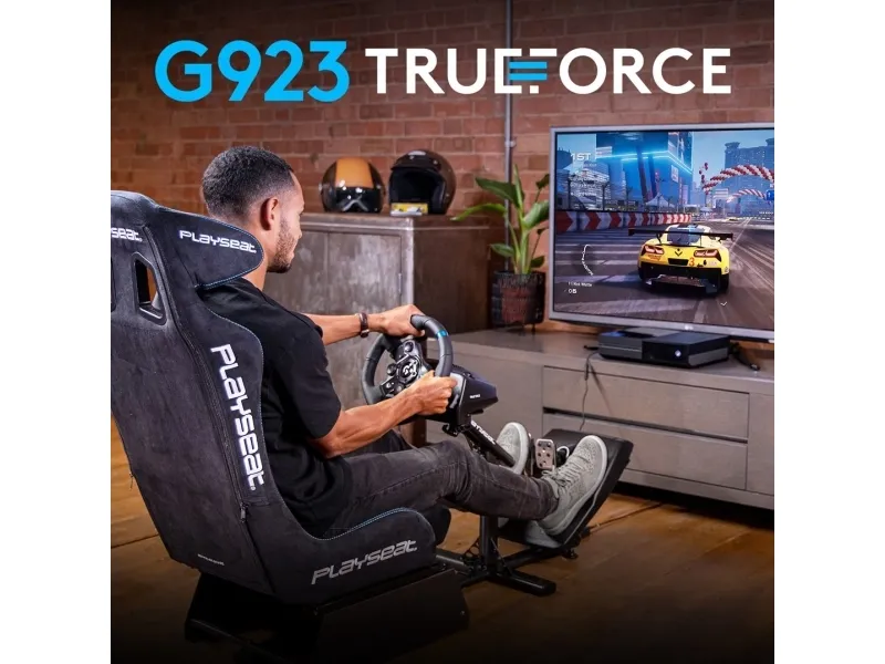 Logitech® | G923 - Rat og pedalsæt - kabling - for PC, Microsoft Xbox One