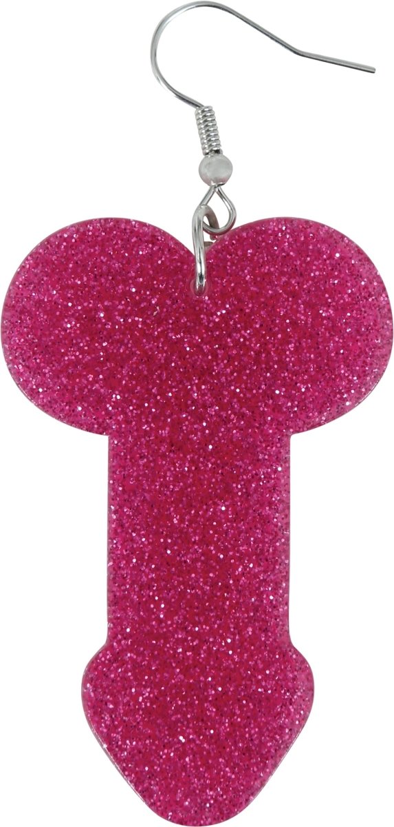 Penis Oorbellen Roze 5cm