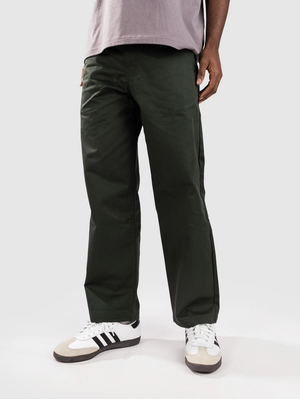 Volcom Frickin Skate Chino Pants dark forest