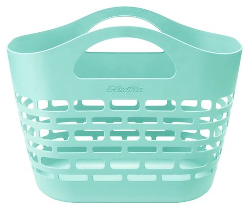Panier Electra en Plastique Recyclé Provenant des Océans Green Mint