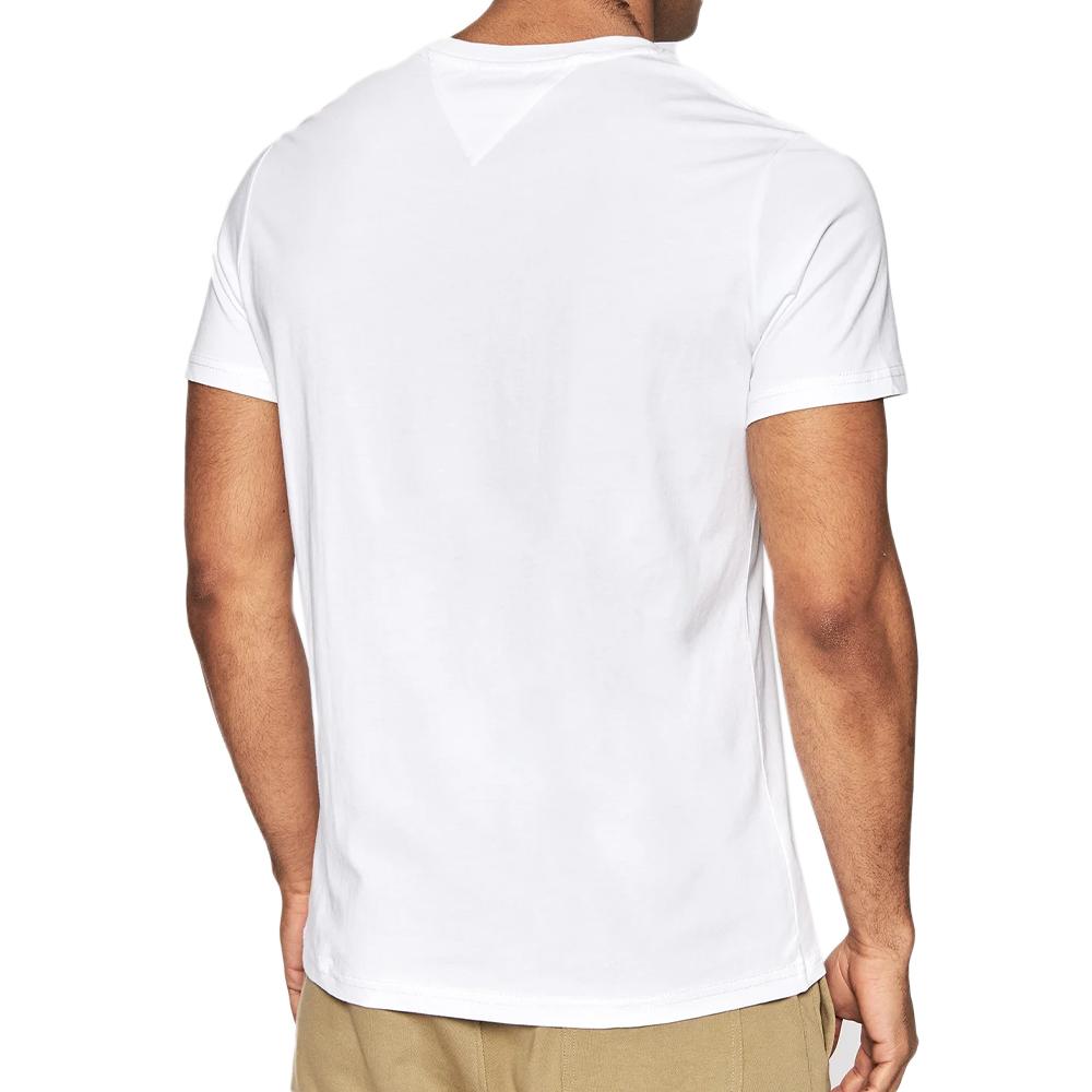 Tommy Hilfiger T-shirt Blanc Homme Tommy Hilfiger UM0UM03196