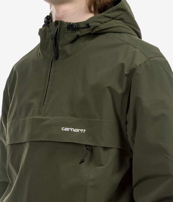 Carhartt WIP Windbreaker Pullover Supplex Jacke (office green white)