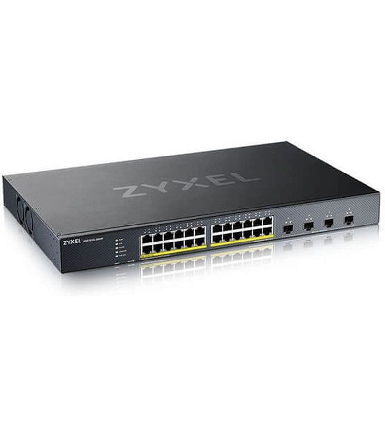 Zyxel PoE  Switch XGS1935-28HP 28 Port 24-Port GbE Lite-L3 Smart Managed PoE  Switch mit 4x 10G Uplink