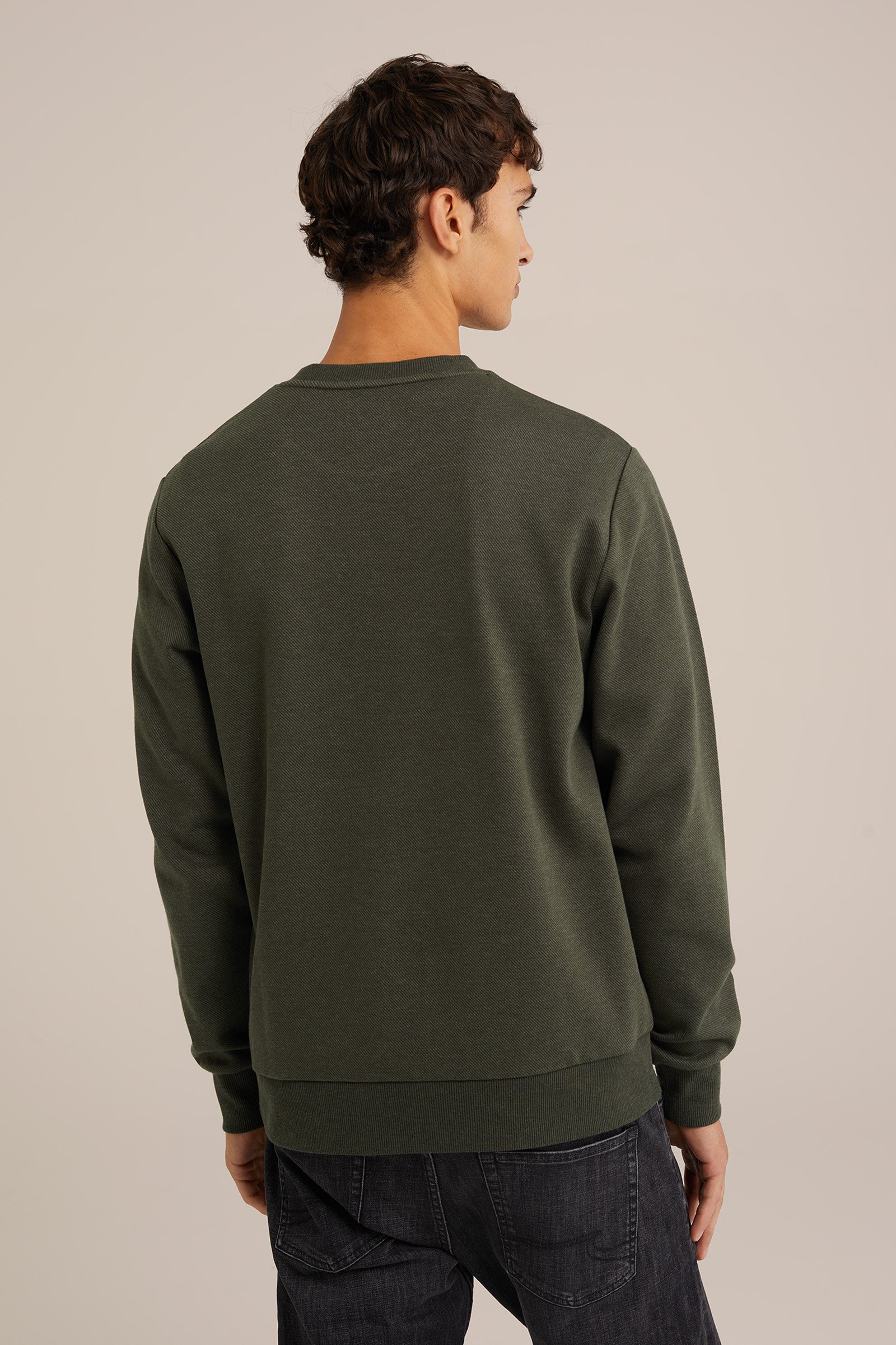 sweater WE Fashion Donkergroen