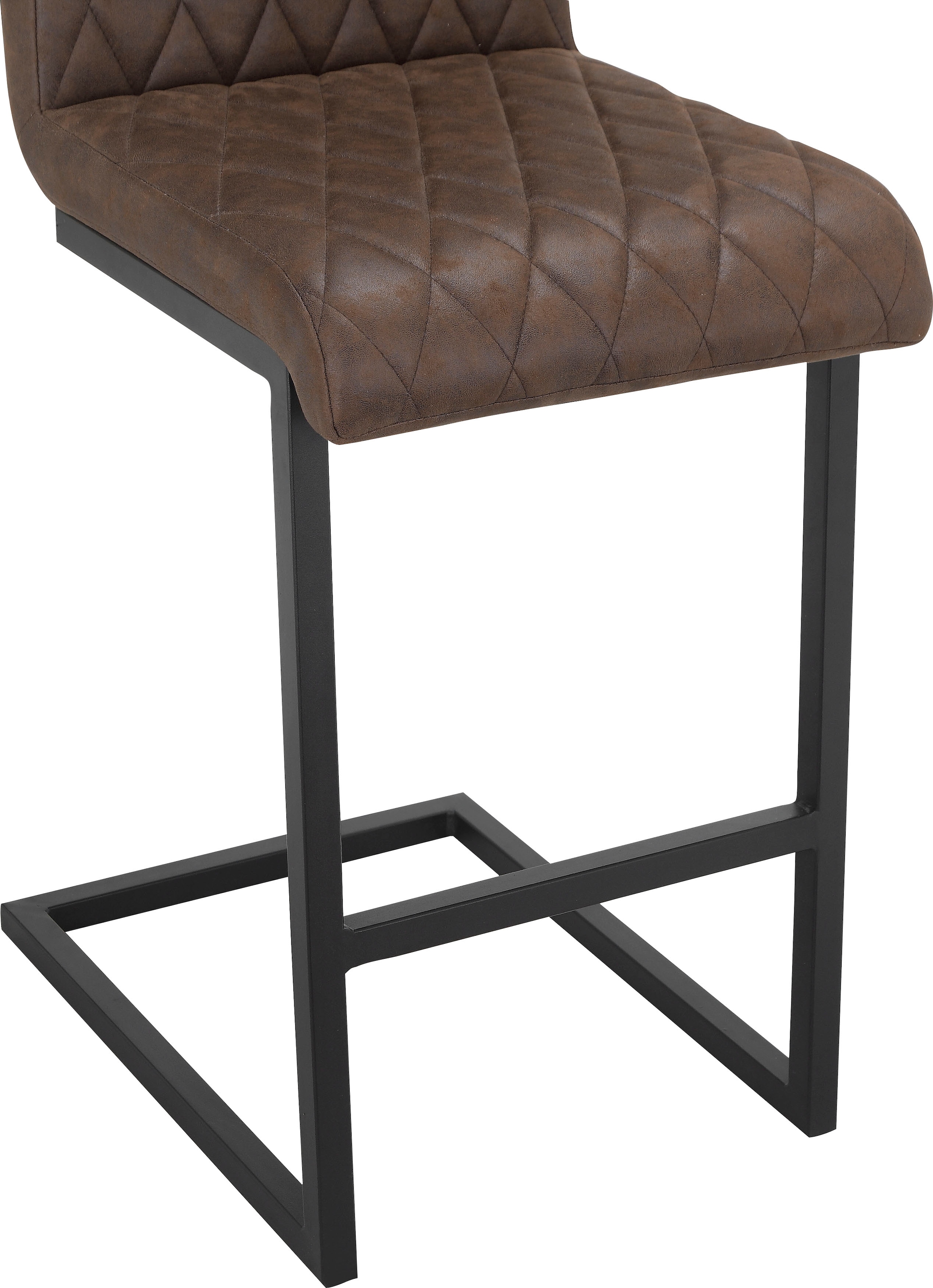 INOSIGN Bistrostuhl »Janelle« () 2 Stk.Sitz und Rücken gepolstert, Nähte am Sitz und Rücken, Sitzhöhe 65 cm
