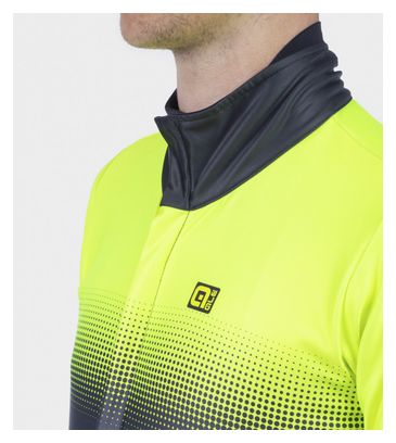 Veste Manches Longues Alé Gradient Noir/Jaune Fluo