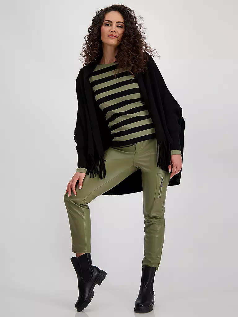 MONARI Strickjacke schwarz