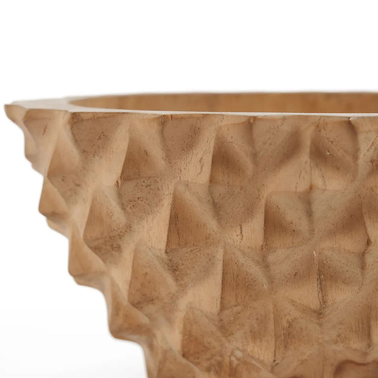 Bazar Bizar Bol en teck Durian naturelle - D.20 cm