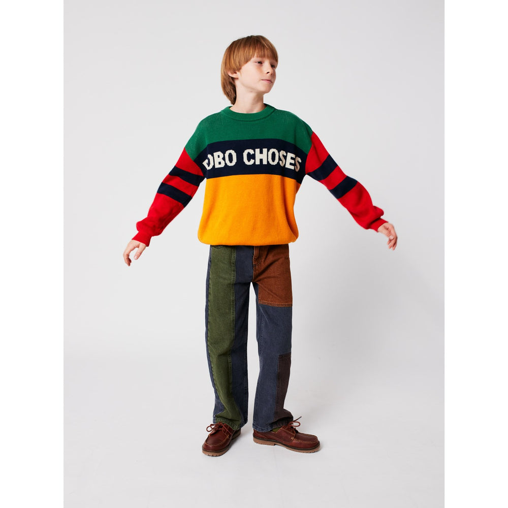 Køb Bobo Choses Multicolor Farve Block Jumper