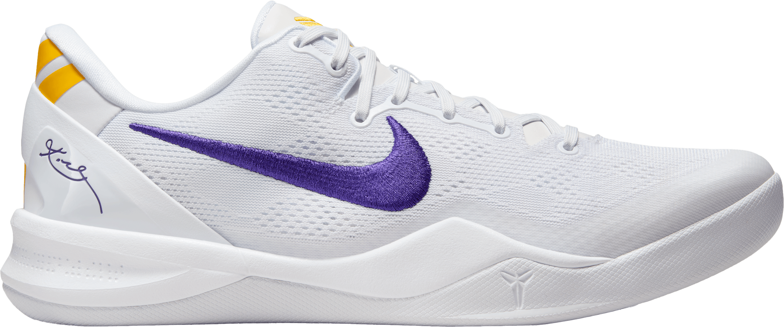 Nike Kobe VIII Protro Schuh Weiss F100