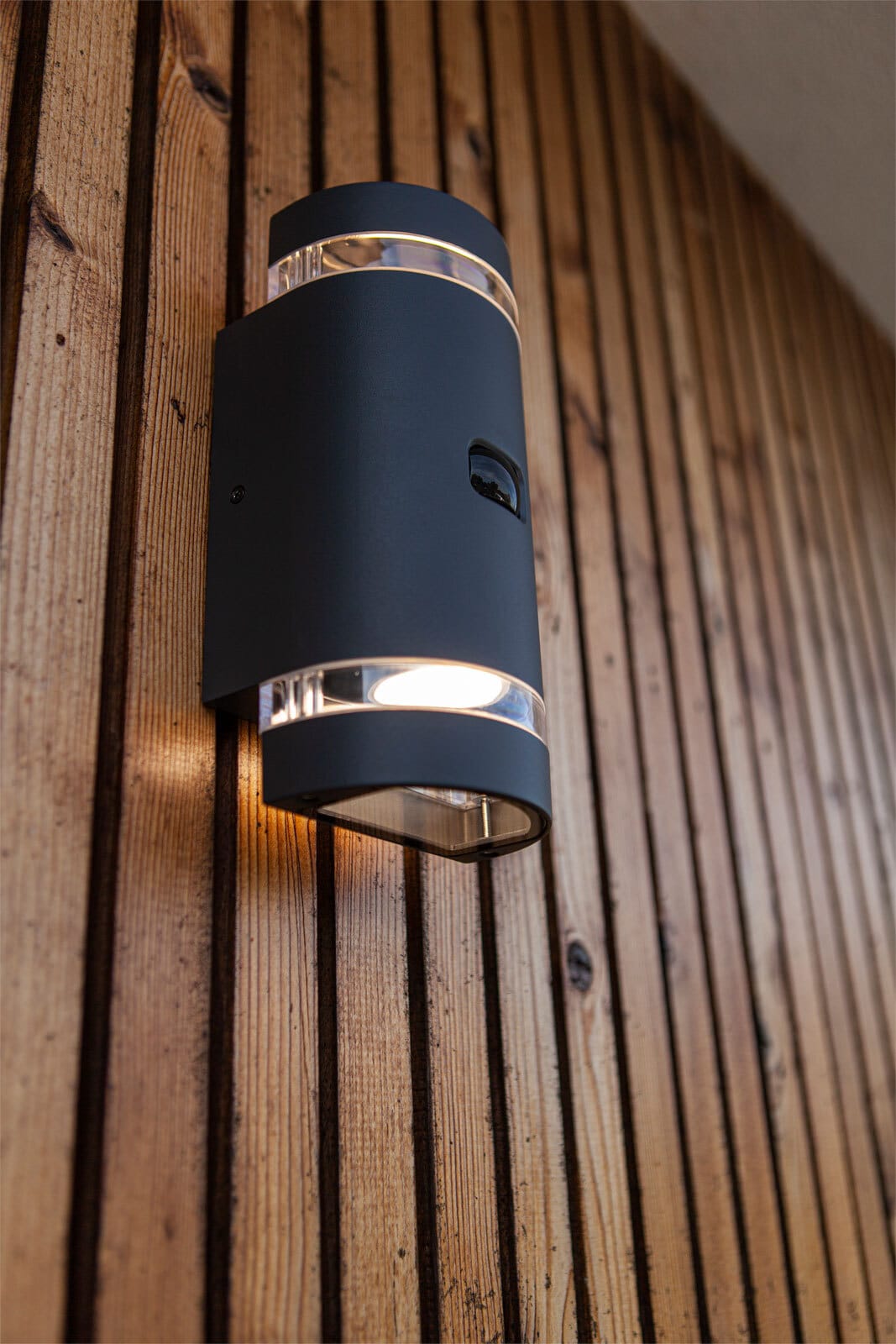 ECO-LIGHT Retrofit LED Außenwandleuchte FOCUS anthrazit