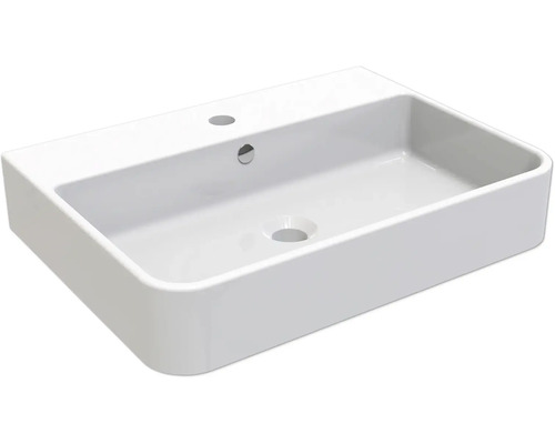 form&style wastafel SAVAII 55,5 x 40 cm wit glanzend